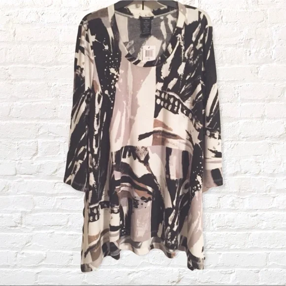 New Premise Tunic Long Sleeve Top XXL - Picture 1 of 5